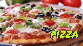 Ready Made Pizza Dough Se Pizza Kaise banaye ready made pizza baseishankitchen [upl. by Seidler670]