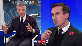 Gary Neville and Graeme Souness have HEATED debate about Man United  Super Sunday [upl. by Nirrat818]