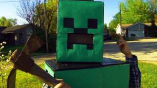 Friends with a creeper minecraft song [upl. by Onitsirc]