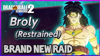 Z Broly Restrained DLC 17 Raid Rewards In Xenoverse 2 [upl. by Elston]