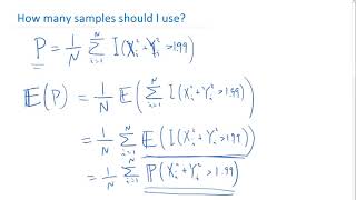 Sample Mean as Unbiased Estimator of True Mean in Monte Carlo [upl. by Adnuahs]