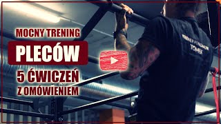 Ćwiczenia Na Szerokie Plecy 🔥 Trening z Omówieniem Krok Po Kroku 📝 [upl. by Fedora]