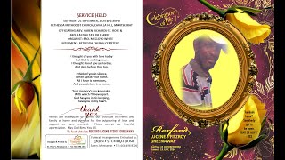 Celebration of Life Rexford Lucene Fitzroy Greenaway September 21st 2024 [upl. by Rieth849]