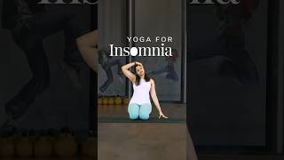 Yoga For Insomnia  Yoga For Sleep  Bedtime Yoga Stretch  Yoga For Stress  Relaxing Yoga shorts [upl. by Lerim]