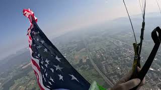 Parachute Demo for Shenandoah County Fair on 82724 [upl. by Fiel624]