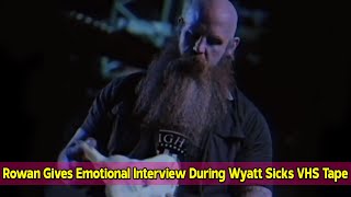 Erick Rowan Gives Emotional Interview During Wyatt Sicks VHS Tape Promo on July 15 WWE Raw [upl. by Ulysses338]