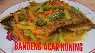 MASAK BANDENG ACAR KUNING [upl. by Ellerred]