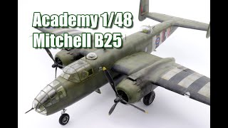 148 Mitchell B25 Academy Full Build [upl. by Enirbas]