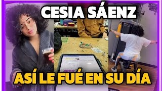 🟣 ASÍ LE FUÉ EN SU DÍA A CESIA SÁENZ  REACCIONAMOS  SALSITA POR LA MAÑANA Y CLASES POR LA NOCHE 🇭🇳 [upl. by Kuhn]