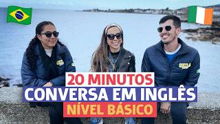 20 minutos de CONVERSAÇÃO BÁSICA em inglês  Diálogos para iniciantes [upl. by Chandler967]