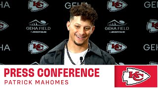 Patrick Mahomes I Pride Myself on Throwing in Any Conditions  NFL Week 9 Press Conference [upl. by Eybba]