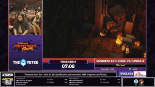 SGDQ17 Restream FR Resident Evil Code Veronica X Glitched [upl. by Haidebez286]