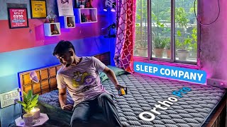 I Tried Sleep Company Ortho Pro Mattress For Back Pain 2024 [upl. by Eeramit]