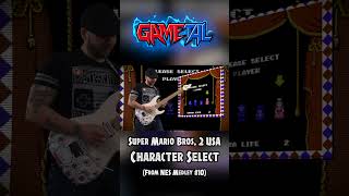 Character Select Super Mario Bros 2 USA  GaMetal Remix From NES Medley 10 mario nes vgm [upl. by Llednek916]