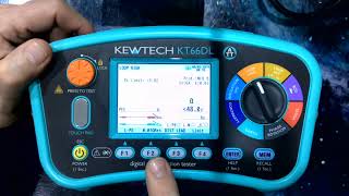 Kewtech KT66DL Advanced Multifunction Tester MFT Introduction Video [upl. by Doniv]