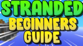 Hypixel Skyblock STRANDED Ultimate Beginners Guide [upl. by Aurelius280]