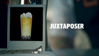 JUXTAPOSER DRINK RECIPE  HOW TO MIX [upl. by Mansur859]