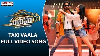 Taxi Vaala Full Video Song  Supreme Full Video Songs  Sai Dharam Tej Raashi Khanna [upl. by Cinnamon]