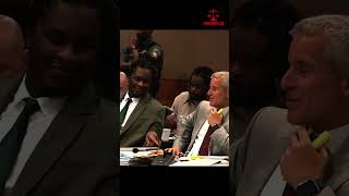 Young Thug jams with his Lawyer to Halftime in court 🤣 [upl. by Pleasant952]