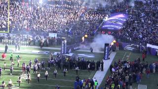 Ravens player introductions  Ray Lewis last dance [upl. by Divadnahtanoj777]