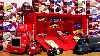 Disney Pixar Cars tomica Animated toys race crush Mac  McQueen  Meter [upl. by Zel]