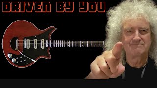 Brian May  Driven by you guitar backing track Back to the light [upl. by Joy753]