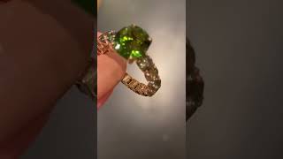 A Perfect Match Green Tourmaline amp Marriage Sapphires [upl. by Zoi]