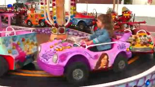 Ride On Mickey Mouse Train Play Amusement Park Fun Rides for Kids [upl. by Aiz]