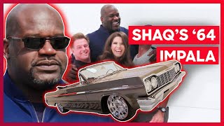 Shaquille ONeal Gets His 64 Impala Overhauled By Chip Foose And The ATeam  Overhaulin [upl. by Anauqahc365]