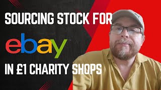 Sourcing stock for Ebay in £1 charity shops Reselling on Ebay with polishpeteuk [upl. by Marylynne]