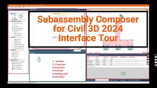 Subassembly Composer for Civil 3D User Interface Guide [upl. by Jahdiel]