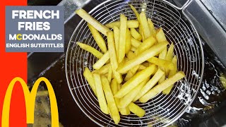 French Fries Recipe  McDONALDS COPY  Kun Foods [upl. by Aihtekal]