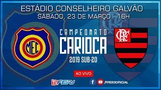 TV FERJ  MADUREIRA X FLAMENGO  CARIOCA 2019  SUB20 [upl. by Tolmann]