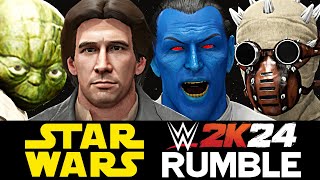 ALLSTAR WEEK  STAR WARS RUMBLE  ShockWrestling Universe wwe2k24 [upl. by Dorehs]