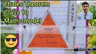 Demonstration of Thales Basic proportionately Theorem ll Class 10 ll Maths ACTIVITY 16 NCERT [upl. by Suiddaht]