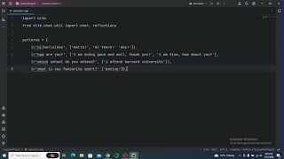 Simple NLTKBased Chatbot Development using python [upl. by Aierdna]