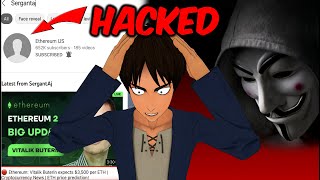 how I almost lost my channel I GOT HACKED [upl. by Telracs]