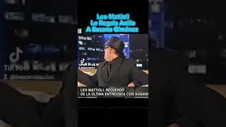 💪🏼🎙️ Muy Bueno  parati cumbia leomattioli fyp viralvideo argentina buenosaires television [upl. by Nagram619]