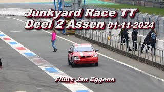 Junkyard Race TT Assen Deel 2  01 11 2024 [upl. by Atnauq]