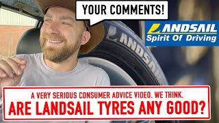 Are Landsail tyres any good Geoff tires to make a sensible video [upl. by Yenots]