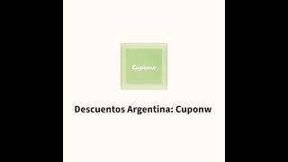 Recomendaciones para tiendamia Argentina Cuponw [upl. by Ardnaxila857]