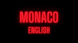 Bad Bunny  MONACO   letralyrics spanishenglish 4K [upl. by Brenn]