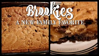 BROOKIES  EASY RECIPE  LIFE WITH SHEILA [upl. by Normac]