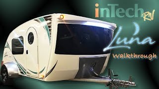 InTech Luna Teardrop Trailer Walkthrough with Princess Craft RV [upl. by Ellehs]