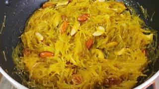 semiya kesari సేమియా కేసరి semolina kesari  Indian wedding style semiya sweet recipe kesari [upl. by Koby]