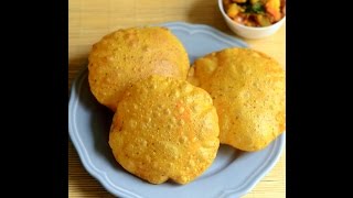 Masala poori recipe  How to make Gujarati Masala Puri Recipe [upl. by Malley]