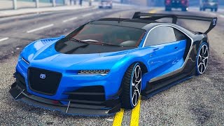 JAI LA BUGATTI CHIRON TRUFFADE NERO CUSTOM SUR GTA 5 [upl. by Ayek]