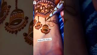 Divyamishra 😍 menhdi designer 🥰 simple mehndi design and easy new design latest trends divyaartist [upl. by Steen870]