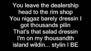 Lil Wayne  Duffle Bag Boy lyrics [upl. by Ahsinelg]