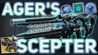 Agers Scepter Exotic Review The First Stasis Trace Rifle  Destiny 2 Season of the Lost [upl. by Lirba995]